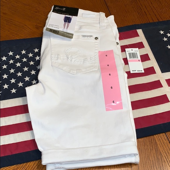 Seven7 Pants - 🆕NWT⭐️SEVEN7⭐️Bermuda SHORTS w/Roll Cuff💕